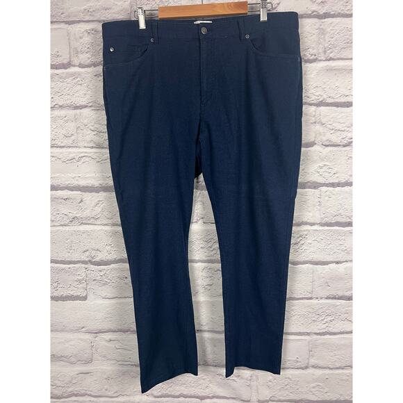 Peter Millar Men 38 Mountainside Flannel Quiet Luxury Outdoors Staple Golf Pants - Picture 3 of 12